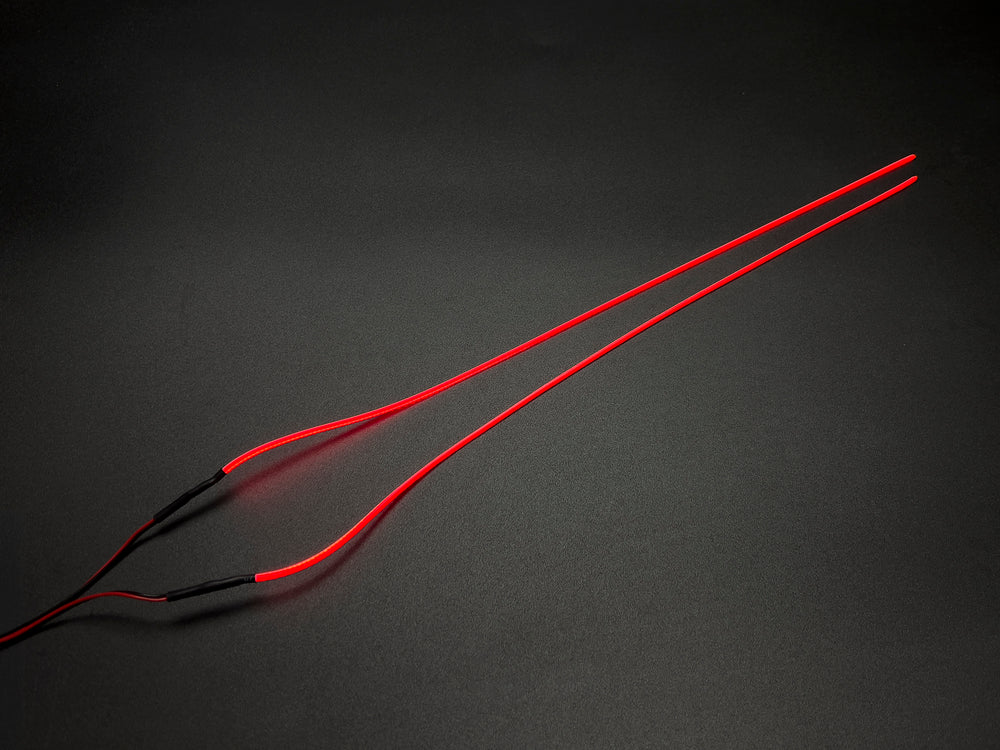 RC Overhaul LED Light Line Pair, 29cm Red RCO-UN020R