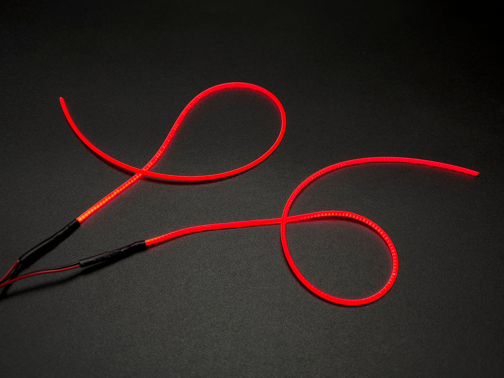 RC Overhaul LED Light Line Pair, 29cm Red RCO-UN020R