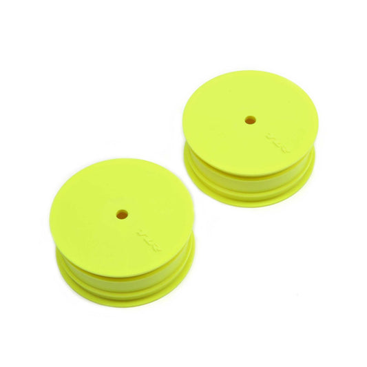 TLR Front Wheel, Stiffezel, 12mm Hex, Yel (2): 22 4.0 TLR43018