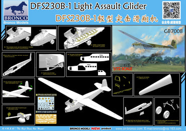 Bronco Models GB7008 1:72 DFS DFS-230B-1 Light Assault Glider