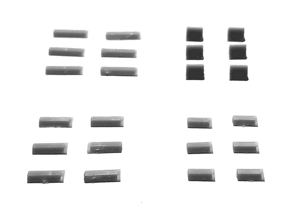 AIM - Ground Equipment GE24001 1:24 Modern wheel Chocks