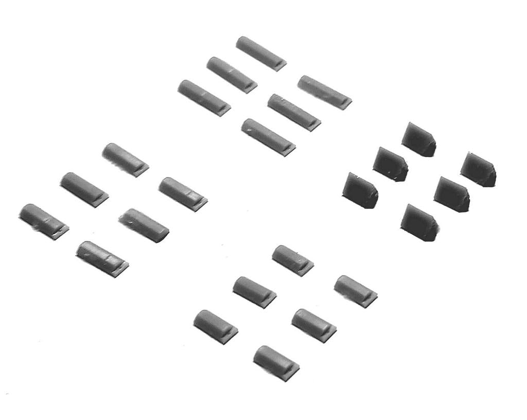 AIM - Ground Equipment GE24001 1:24 Modern wheel Chocks