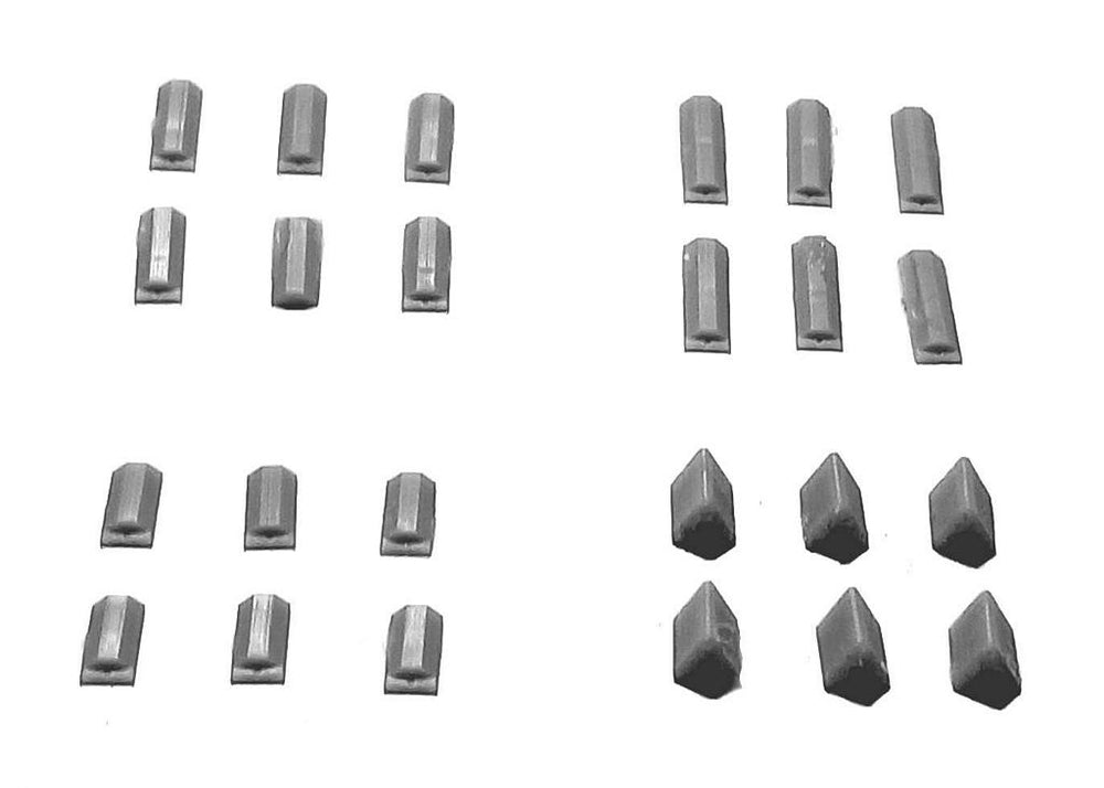 AIM - Ground Equipment GE24001 1:24 Modern wheel Chocks