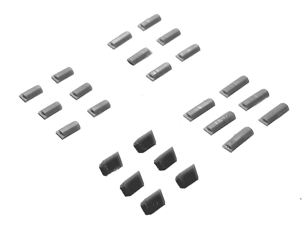 AIM - Ground Equipment GE24001 1:24 Modern wheel Chocks