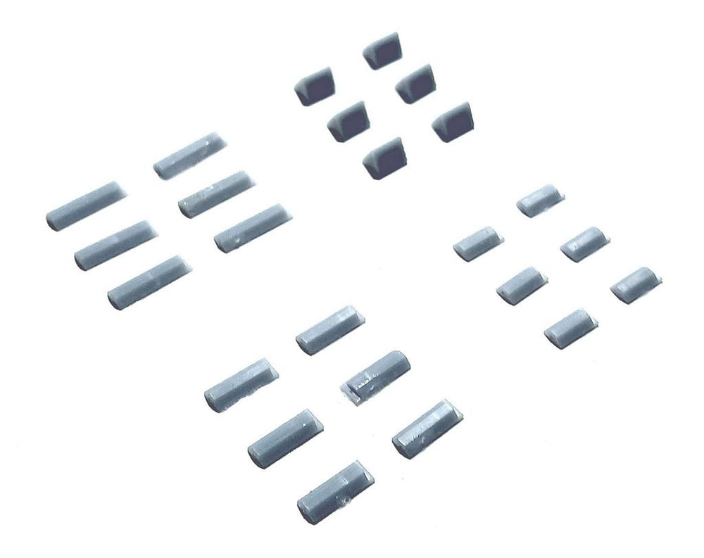 AIM - Ground Equipment GE24001 1:24 Modern wheel Chocks