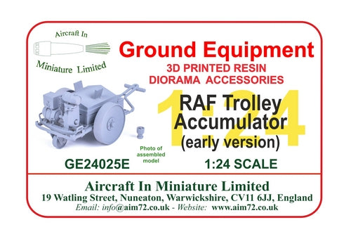 AIM - Ground Equipment GE24025E 1:24 Trolley Accumulator: