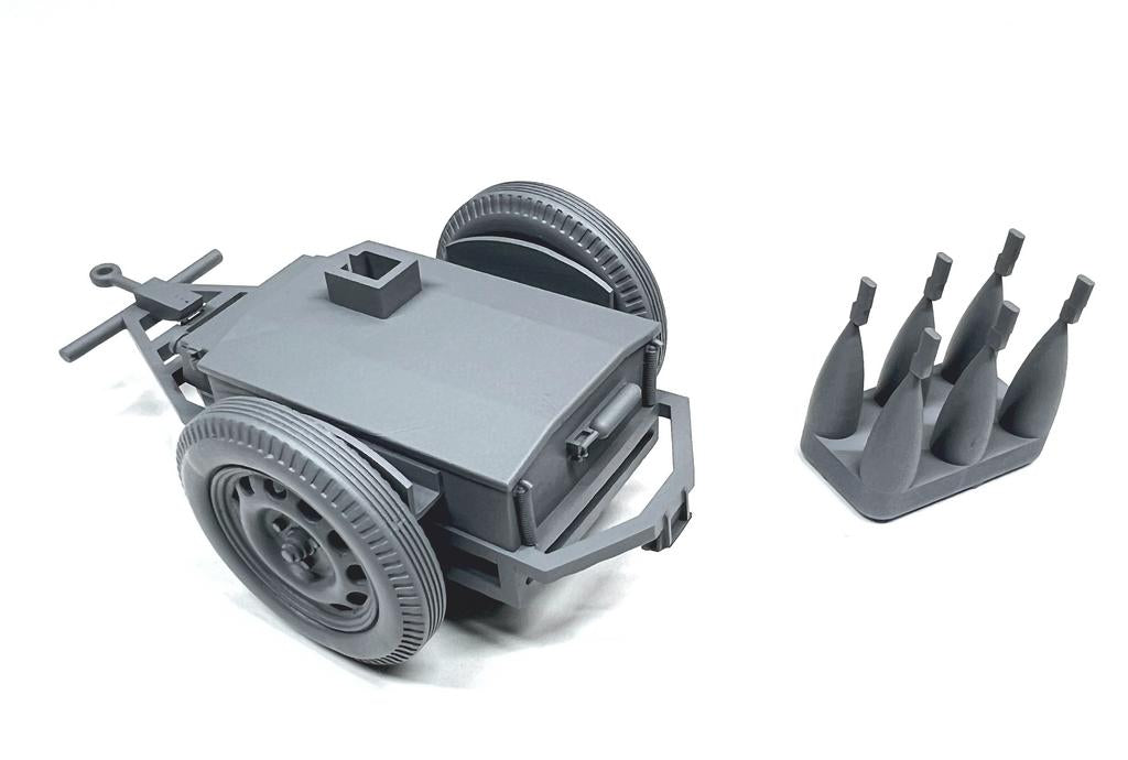 AIM - Ground Equipment GE24025L 1:24 Trolley