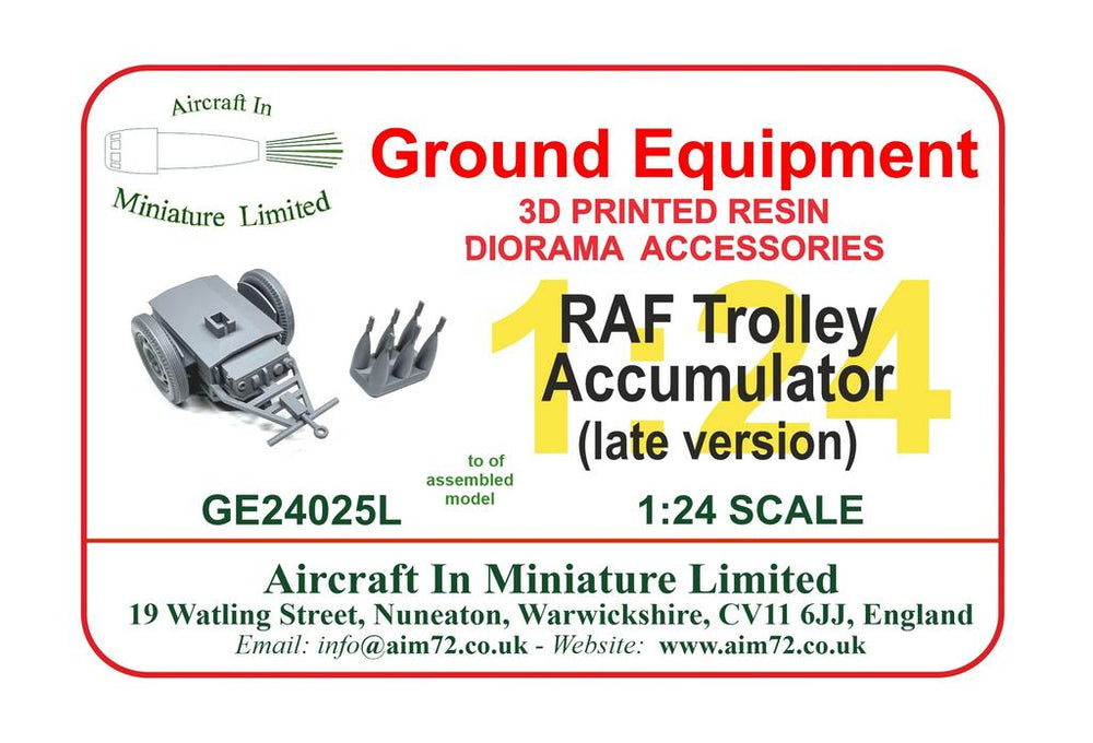 AIM - Ground Equipment GE24025L 1:24 Trolley