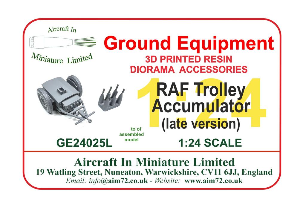 AIM - Ground Equipment GE24025L 1:24 Trolley