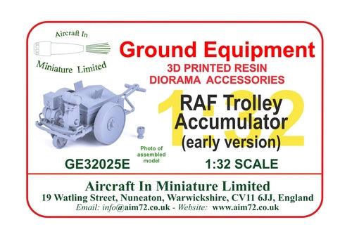AIM - Ground Equipment GE32025E 1:32 Trolley