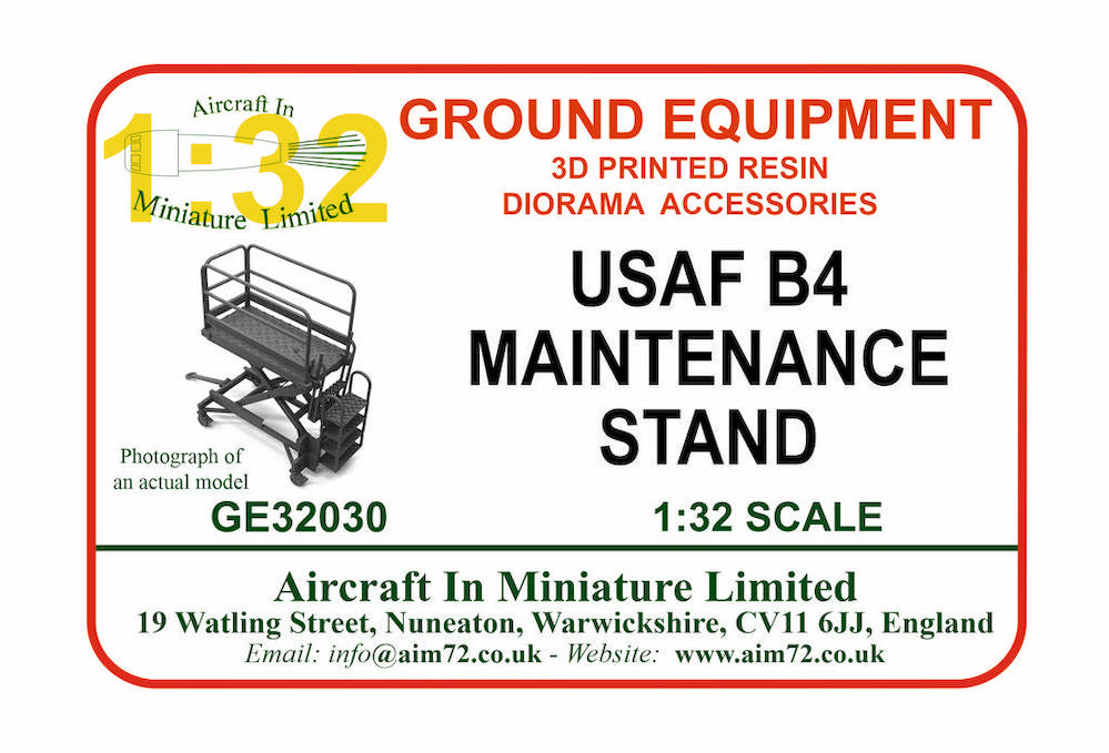 AIM - Ground Equipment GE32030 1:32 B-4 maintenance platform
