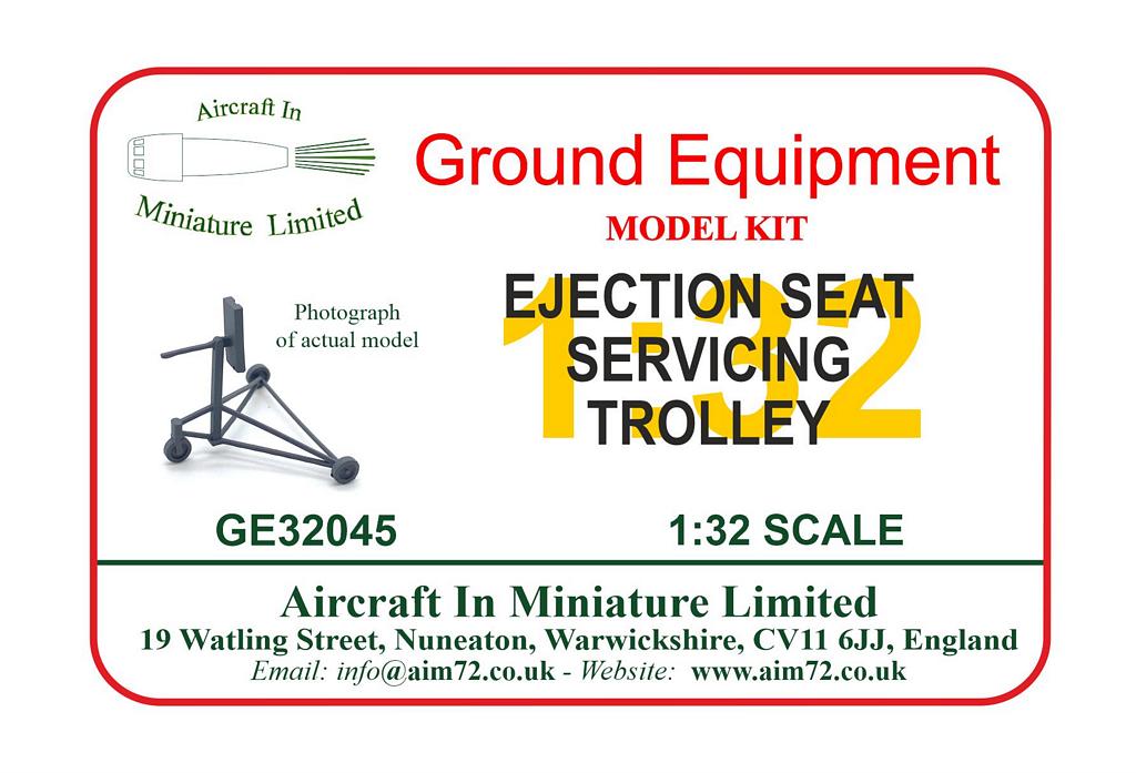 AIM - Ground Equipment GE32045 1:32 Ejector Seat Servicing Trolley