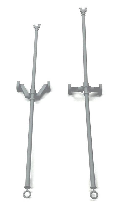AIM - Ground Equipment GE32084 1:32 Sepecat Jaguar tow bars-wheels up & down