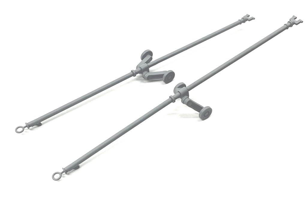 AIM - Ground Equipment GE32084 1:32 Sepecat Jaguar tow bars-wheels up & down