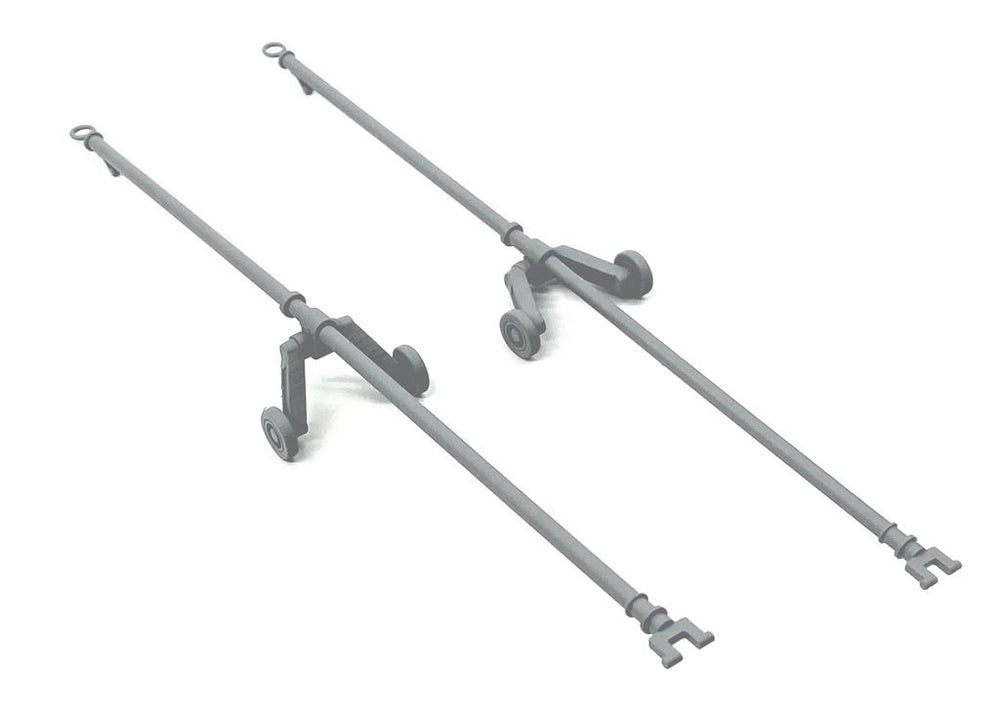 AIM - Ground Equipment GE32084 1:32 Sepecat Jaguar tow bars-wheels up & down