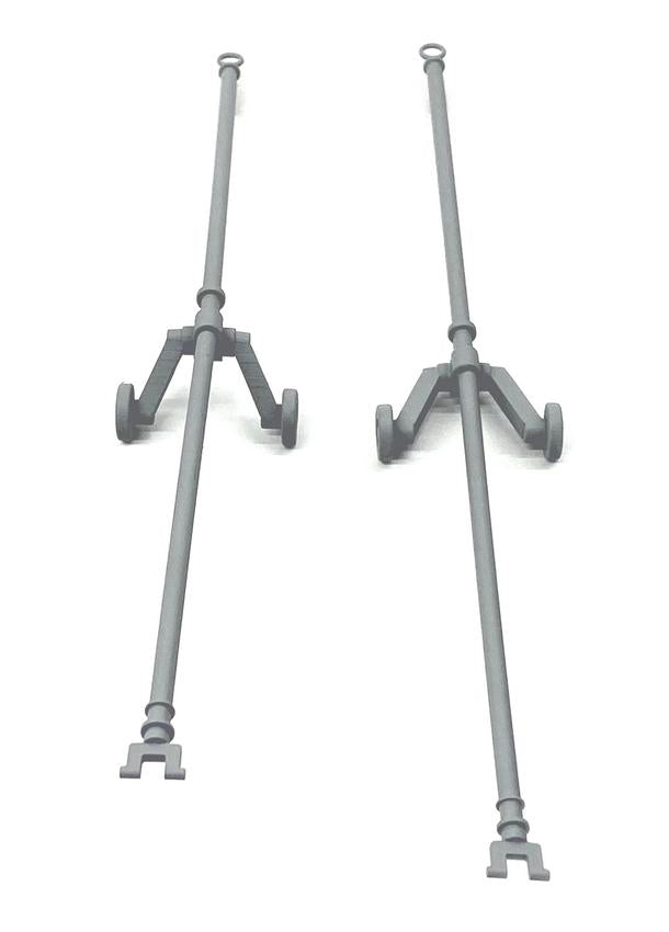 AIM - Ground Equipment GE32084 1:32 Sepecat Jaguar tow bars-wheels up & down