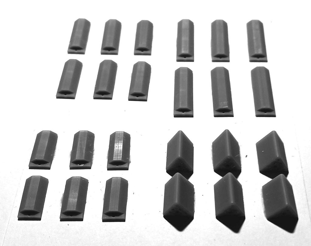 AIM - Ground Equipment GE48001 1:48 Modern Chocks