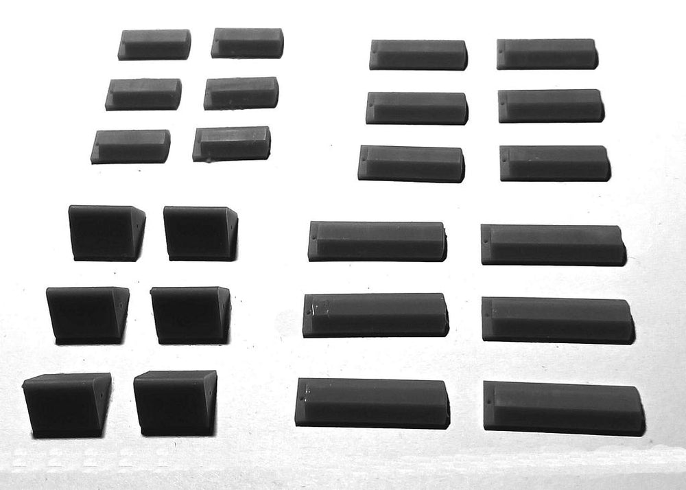 AIM - Ground Equipment GE48001 1:48 Modern Chocks