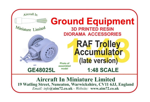 AIM - Ground Equipment GE48025L 1:48 Trolley