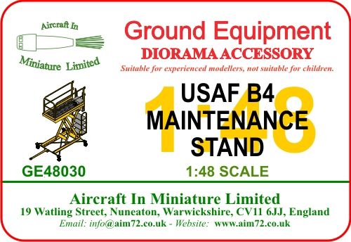 AIM - Ground Equipment GE48030 1:48  B-4 maintenance platform 3d-printed