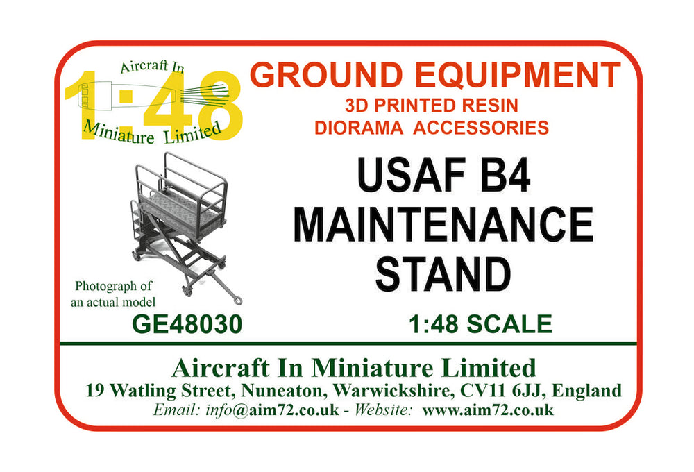 AIM - Ground Equipment GE48030 1:48  B-4 maintenance platform 3d-printed