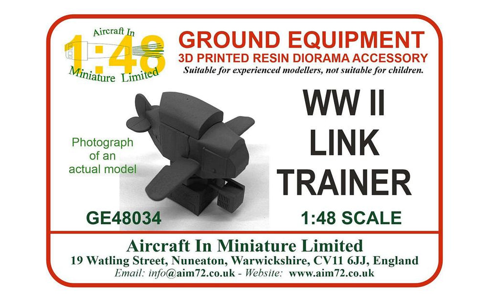 AIM - Ground Equipment GE48034 1:48 WWII Link Trainer 3d-Printed