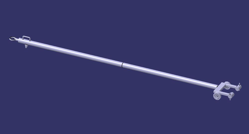 AIM Ground Equipment GE48081 SR-71 Blackbird Tow Bar for MB-4 1:48