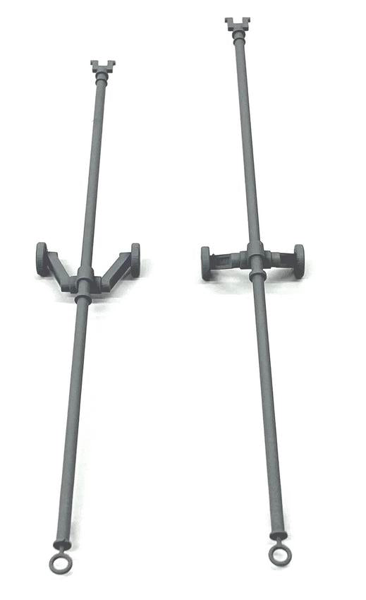 AIM - Ground Equipment GE48084 1:48 Sepecat Jaguar tow bars-wheels up & down