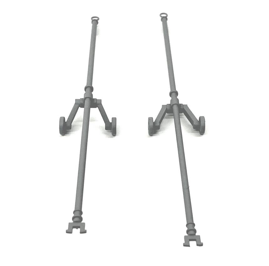 AIM - Ground Equipment GE48084 1:48 Sepecat Jaguar tow bars-wheels up & down