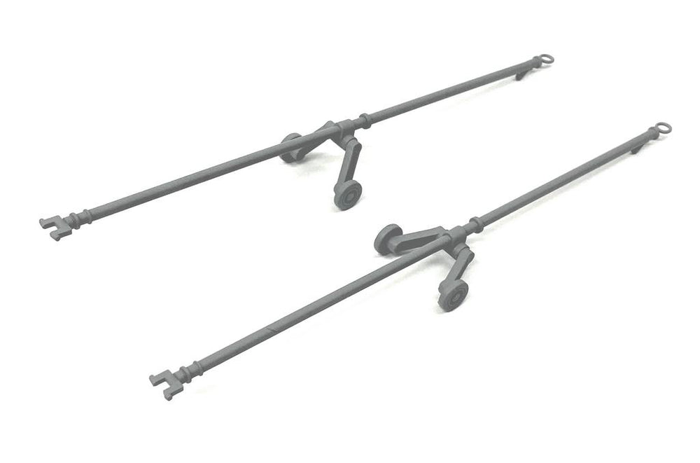 AIM - Ground Equipment GE48084 1:48 Sepecat Jaguar tow bars-wheels up & down