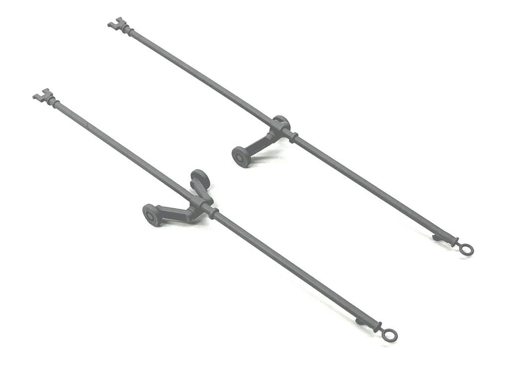 AIM - Ground Equipment GE48084 1:48 Sepecat Jaguar tow bars-wheels up & down