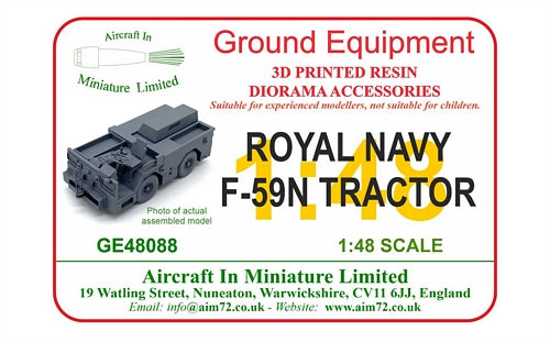AIM - Ground Equipment GE48088 1:48 Royal Navy F-59N deck tractor