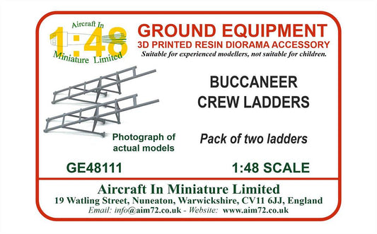 AIM - Ground Equipment GE48111 1:48 Buccaneer crew ladders