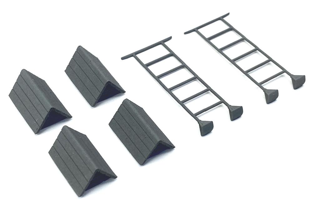AIM - Ground Equipment GE48114 1:48 Avro Lancaster priming ladders and chocks