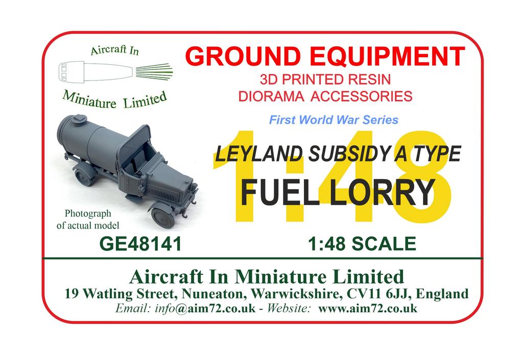 AIM - Ground Equipment GE48141 1:48 Leyland Subsidy