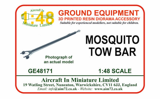 AIM - Ground Equipment GE48171 1:48 de Havilland Mosquito tow bar