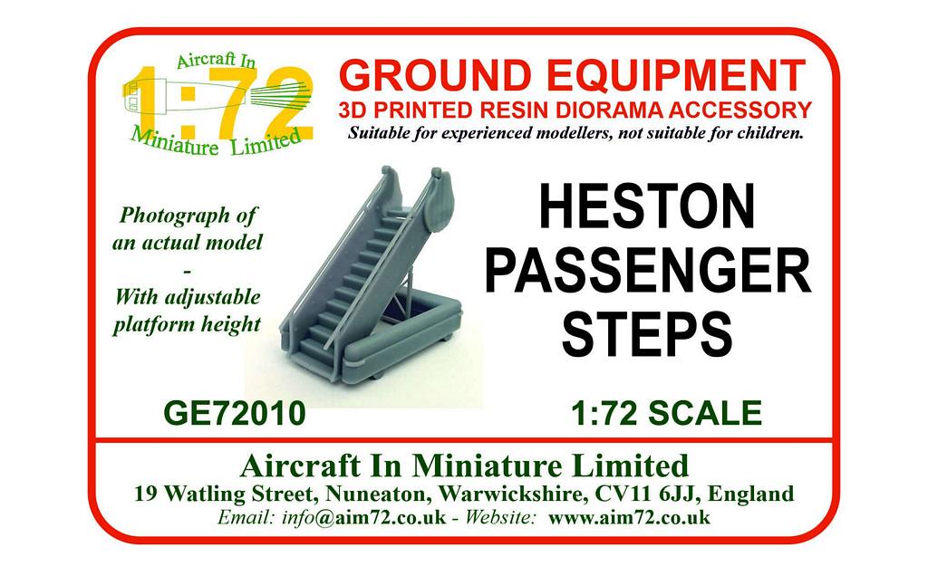 AIM - Ground Equipment GE72010 1:72 Heston Passenger Steps