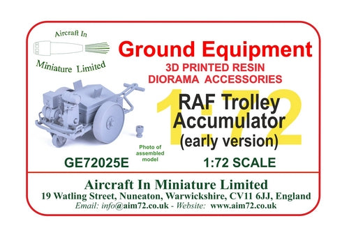 AIM - Ground Equipment GE72025E 1:72 Trolley