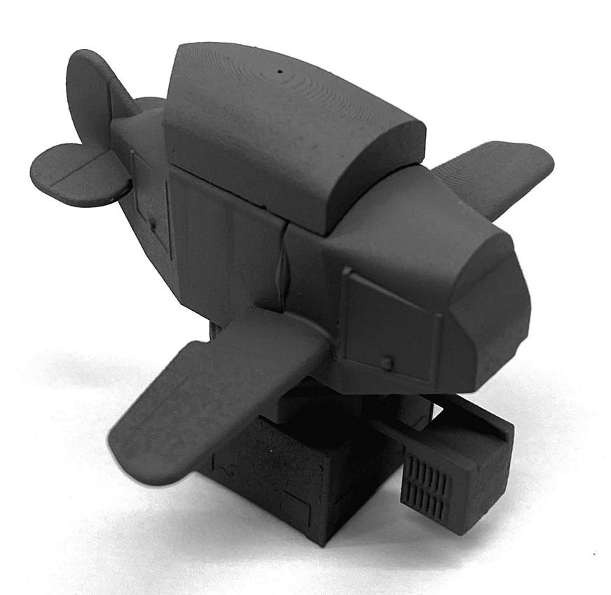 AIM - Ground Equipment GE72034 1:72 WWII Link Trainer 3d-Printed