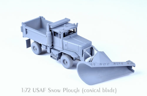 AIM Ground Equipment GE72036 USAF Snow Plough (Two Blade Styles) 1:72