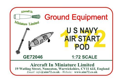 AIM - Ground Equipment GE72046 1:72 U.S