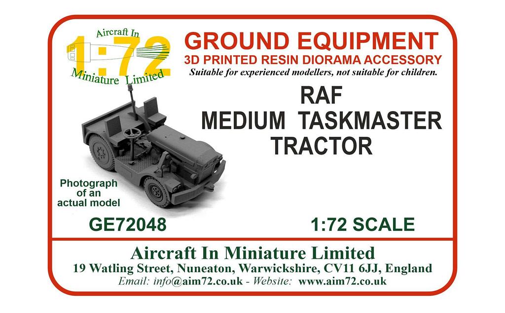 AIM Ground Equipment GE72048 RAF Medium Taskmaster Tractor 1:72