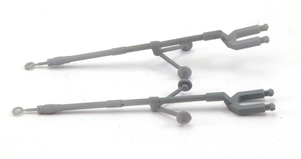 AIM Ground Equipment GE72077 Tucano Tow Bars (2-Pack) 1:72