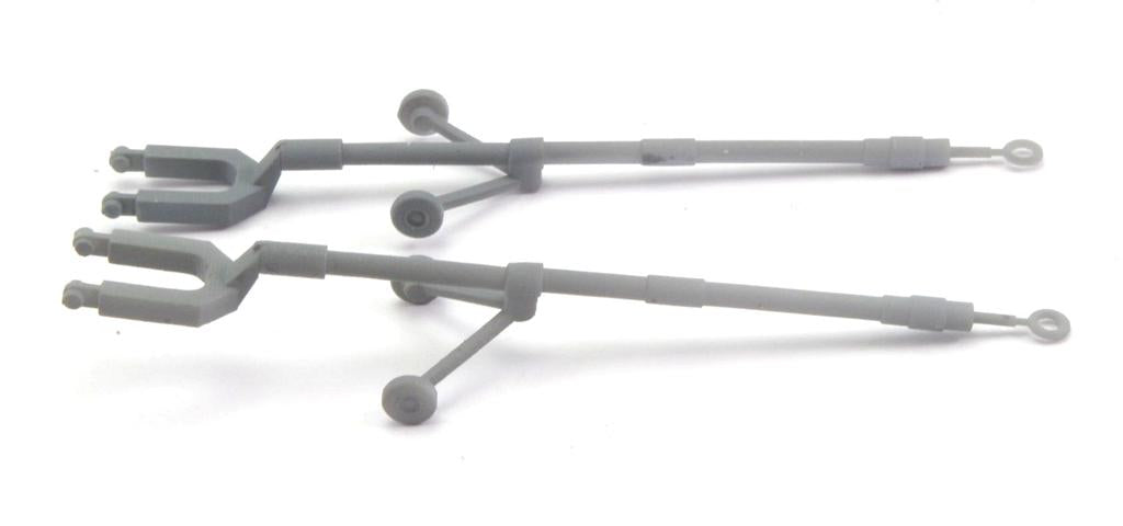 AIM Ground Equipment GE72077 Tucano Tow Bars (2-Pack) 1:72