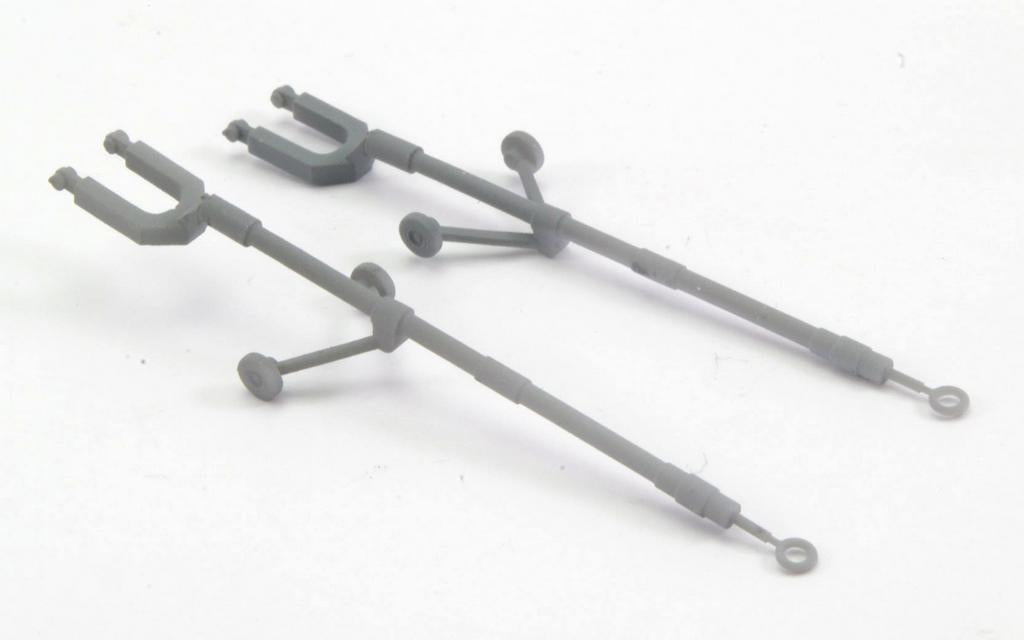 AIM Ground Equipment GE72077 Tucano Tow Bars (2-Pack) 1:72