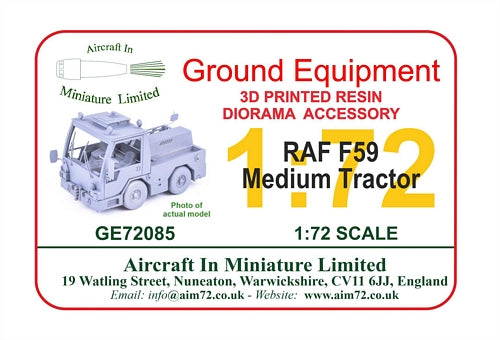 AIM - Ground Equipment GE72085 1:72 F-59 tractor