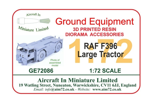 AIM - Ground Equipment GE72086 1:72 Schopf F396 tractor