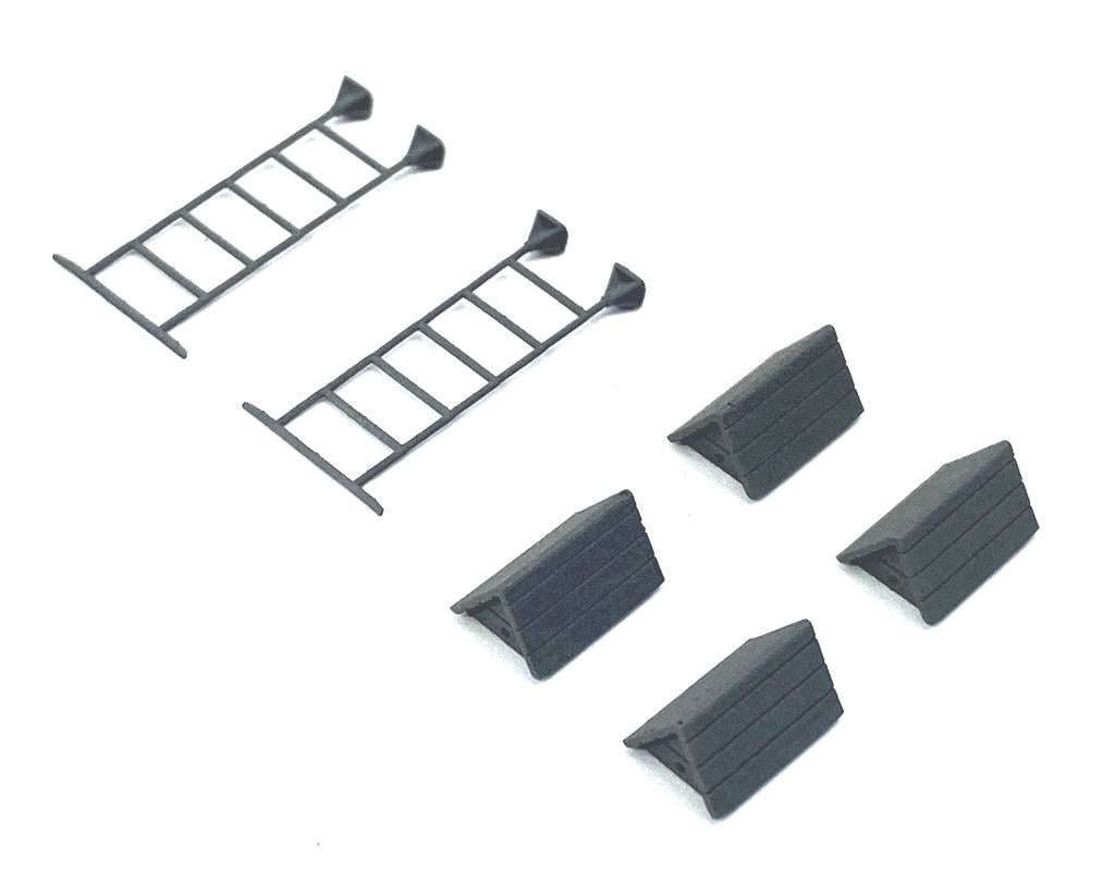 AIM Ground Equipment GE72114 Lancaster & Lincoln Engine Ladders/Chocks 1:72