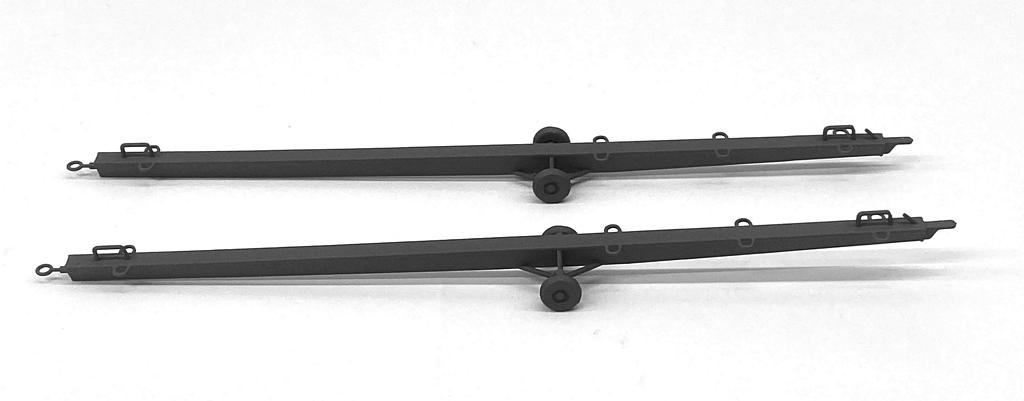 AIM Ground Equipment GE72126 F-111A/C Tow Bars (2-Pack) 1:72