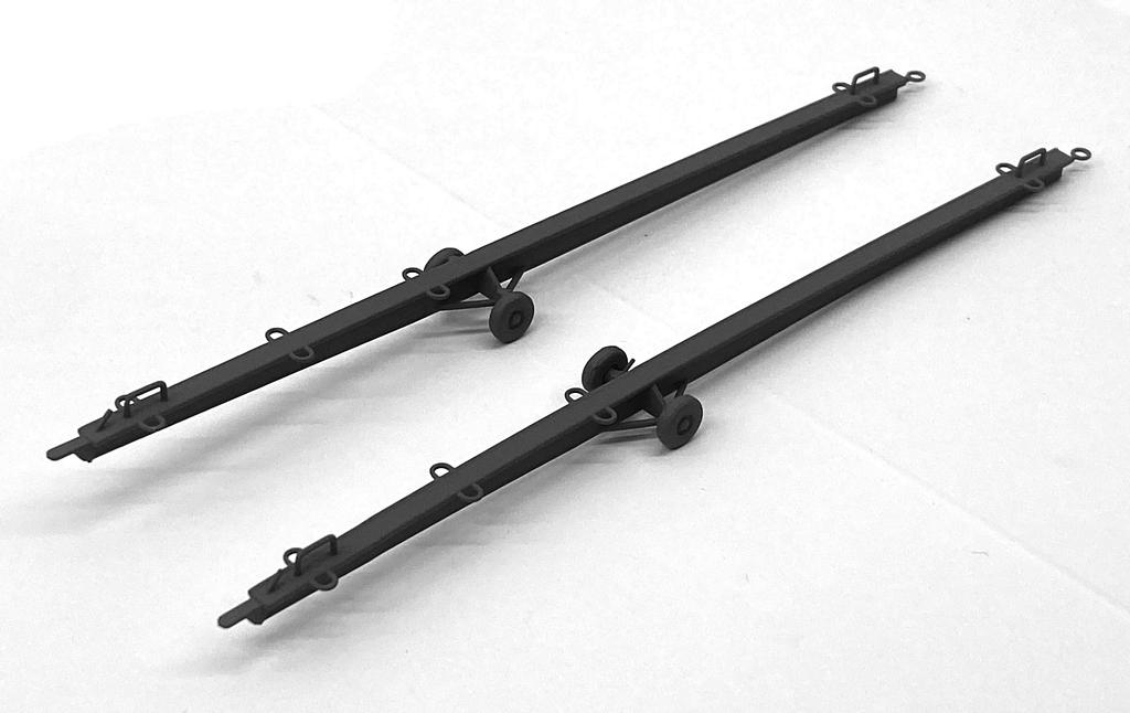 AIM Ground Equipment GE72126 F-111A/C Tow Bars (2-Pack) 1:72